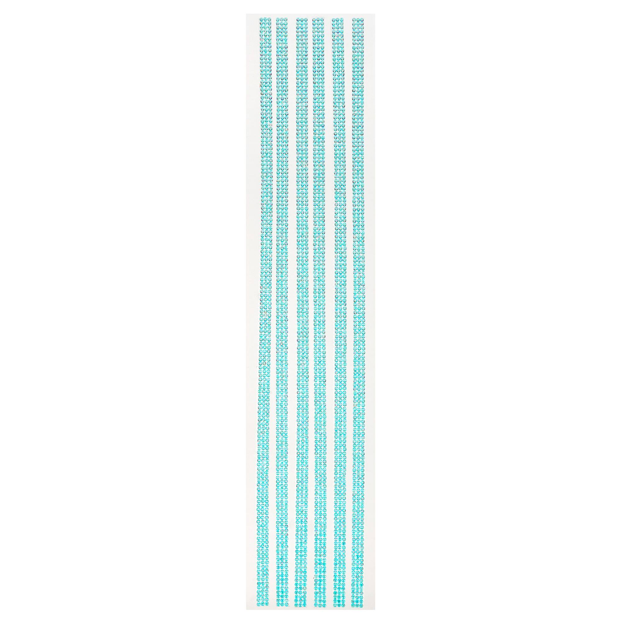 Aqua Iridescent Micro Gem Strips By Recollections™